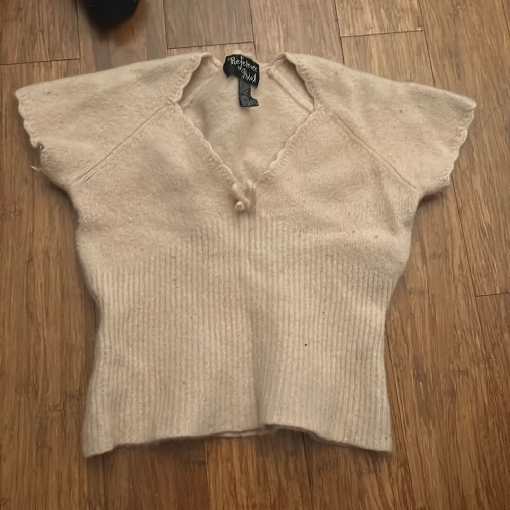 Cute wool/lamb top
